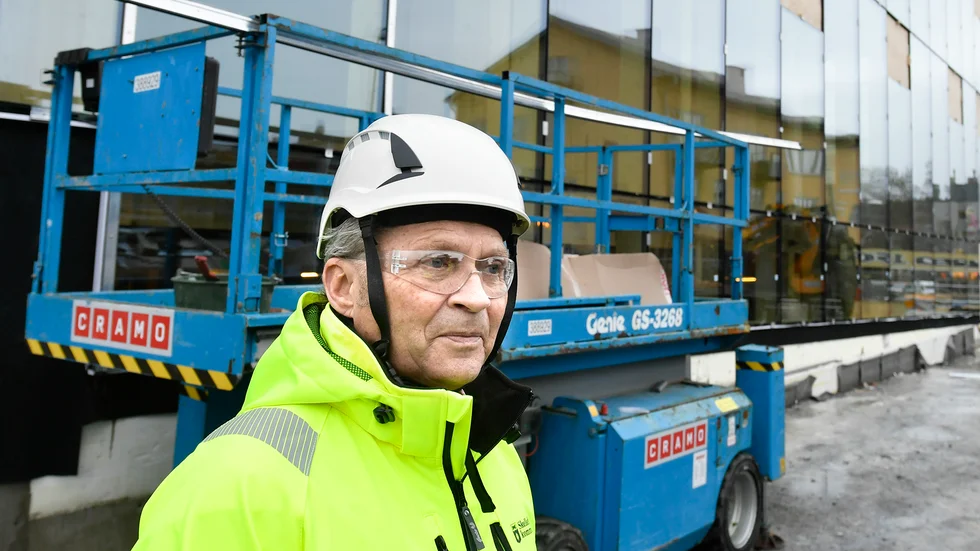 Håkan Högdahl är projektledare för kommunens räkning och ansvarar därför för att budgeten hålls. 