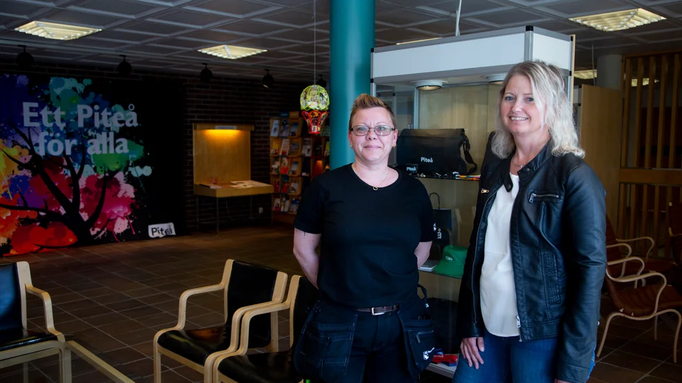 Sara Lagesen Lundgren och Carola Berggren vid Kommunal i Piteå ser vinster med färre timvikarier och fler tillsvidareanställda.