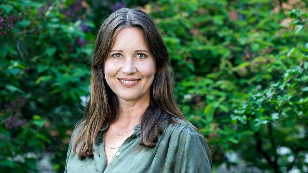 Föreningen Minds generalsekreterare Karin Schulz. Självmordslinjen, dit den som har tankar på att ta sitt liv kan ringa, har från och med nästa vecka öppet dygnet runt. Pressbild.