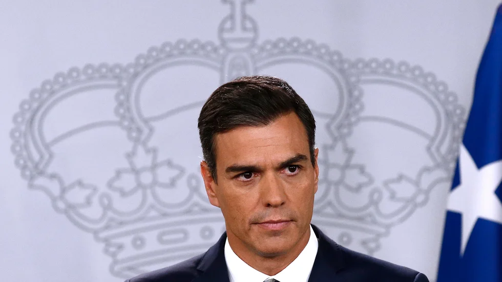 Spaniens premiärminister Pedro Sánchez. Arkivbild.