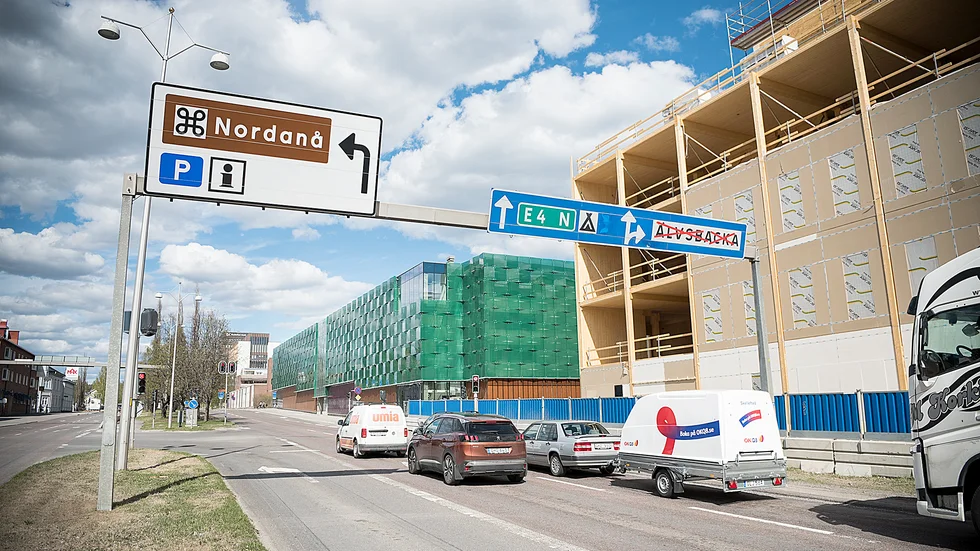 Parkeringshuset Renen.