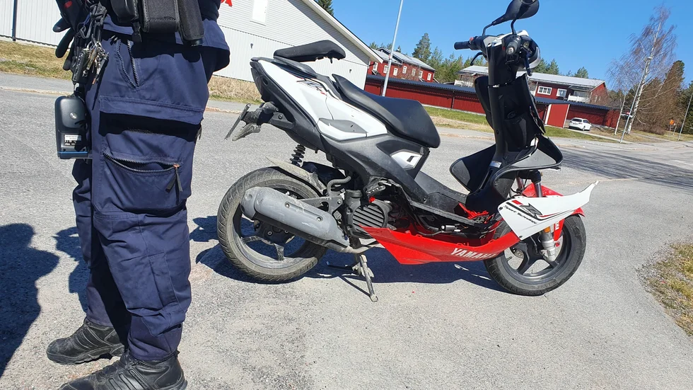 Mannen är nu misstänkt för flera brott. Bilden är en genrebild, och ar inte med händelsen att göra.