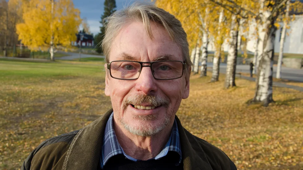 Bosse Strömbäck, gruppledare för vänsterpartiet i Bodens kommunfullmäktige.