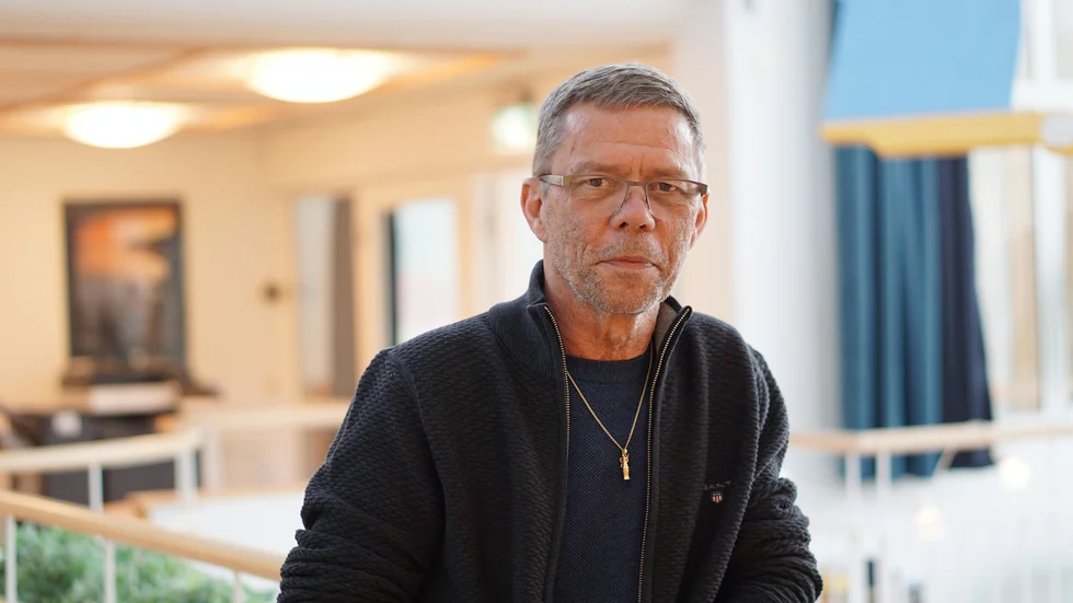 Jerry Engström är campuschef på Campus Västervik. Han tycker det känns tråkigt, men nödvändigt, att införa distansarbete igen. 