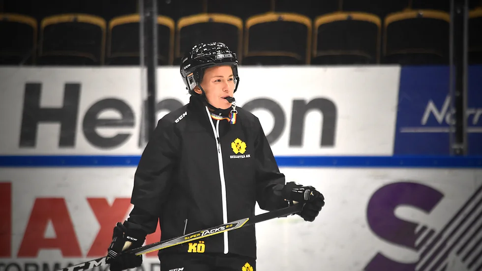 Kajsa Östlund var trots förlusten mot Luleå nöjd med lagets insats. 