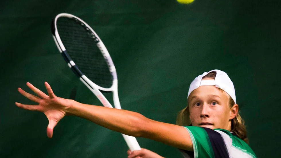 Leo Borg flyttar till Göteborg för att utveckla sin tennis. Arkivbild.
