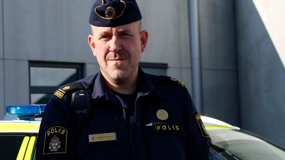 "Vi har tagit in några extra poliser inför dessa tider" säger Fredrik Westerholm, yttre befäl och gruppchef på polisen i Västervik.