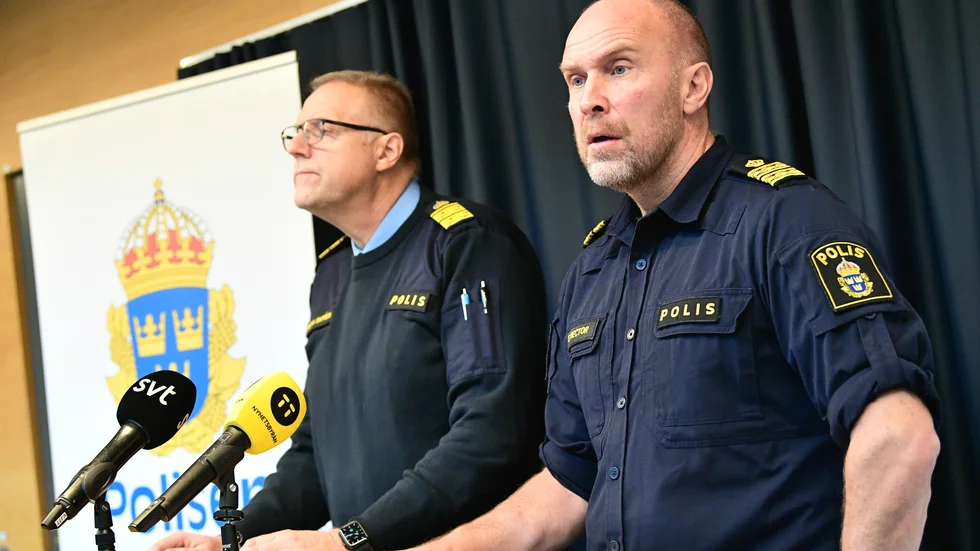 Polischeferna Stefan Sintéus och Stefan Hector ser Uppsala som nästa mål.