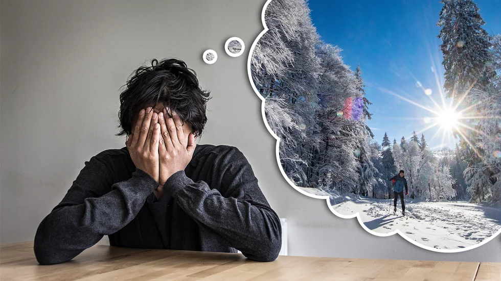Det ser inte ut att bli någon vit vinter på ett bra tag framöver. Mest gråväder och regn.
