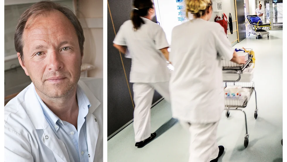 Björn Olsen, professor i infektionssjukdomar, konstaterar att trycket är hårt redan i dag på sjukhusens akut- och infektionsmottagningar. 
