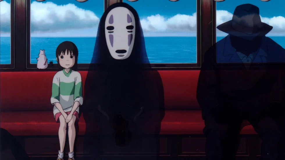 Krönikören Elin Ruuth ser framemot att japanska Studio Ghiblis filmer för första gången kommer att tillgängliggöras som en samlad katalog. På bild en sekvens från klassikern Spirited Away.