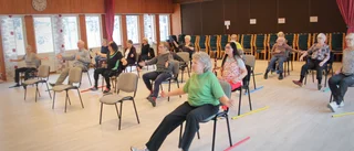 Ingen avgift för pensionärer i gym-lokalen
