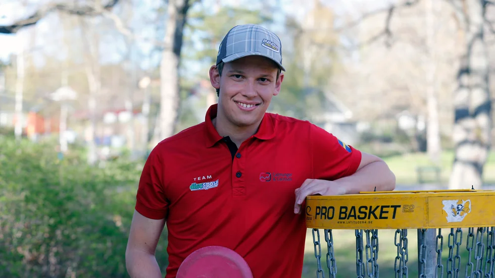 David Swärd blev bäste Westervikare när Sverigetouren i discgolf avslutades i helgen.
