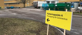 Coronaskyltar sattes upp utanför Kullbergska