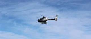 Helikopter flyger lågt – boende varnas för buller