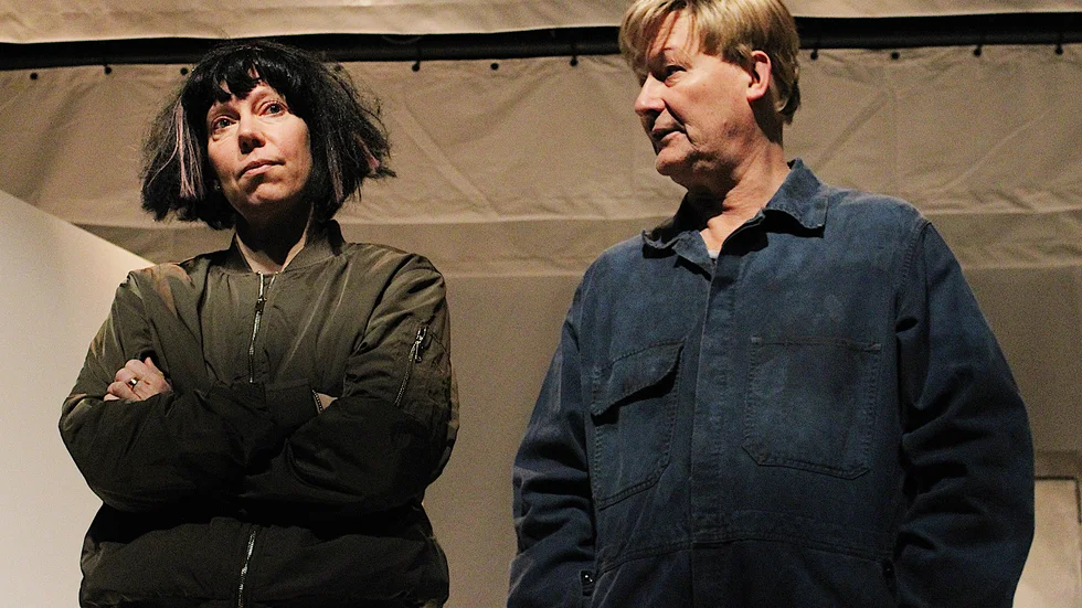 Ann-Sofie Andersson Kern och Sven Angleflod har många roller att hålla reda på.