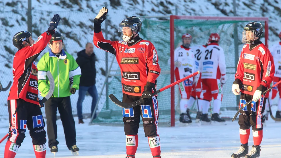 Tjust Bandy får vänta på att jubla eftersom division 1 är pausad fram till nyår.