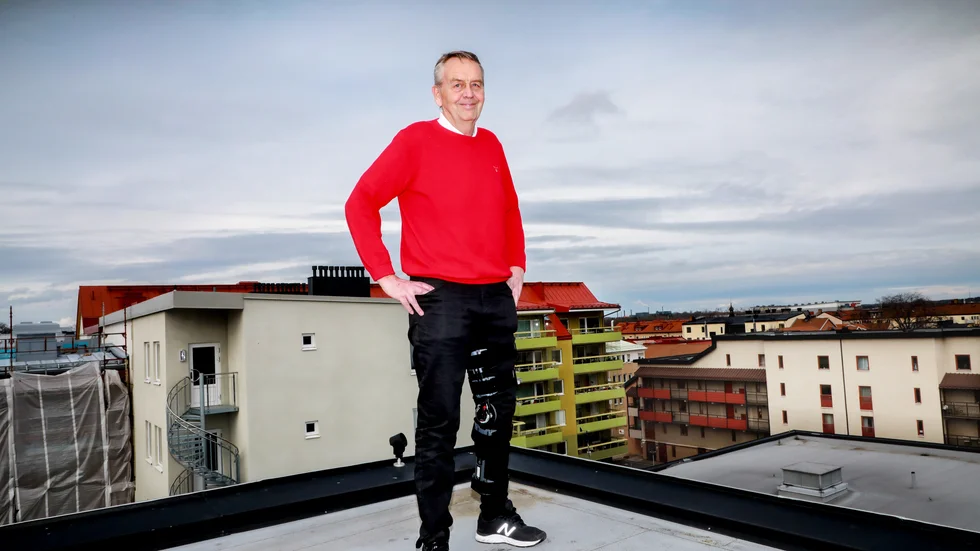 Tommy Sterneling går i pension efter 50 år på Corren. Han började som lärling och slutar som fastighetschef för en växande koncern.