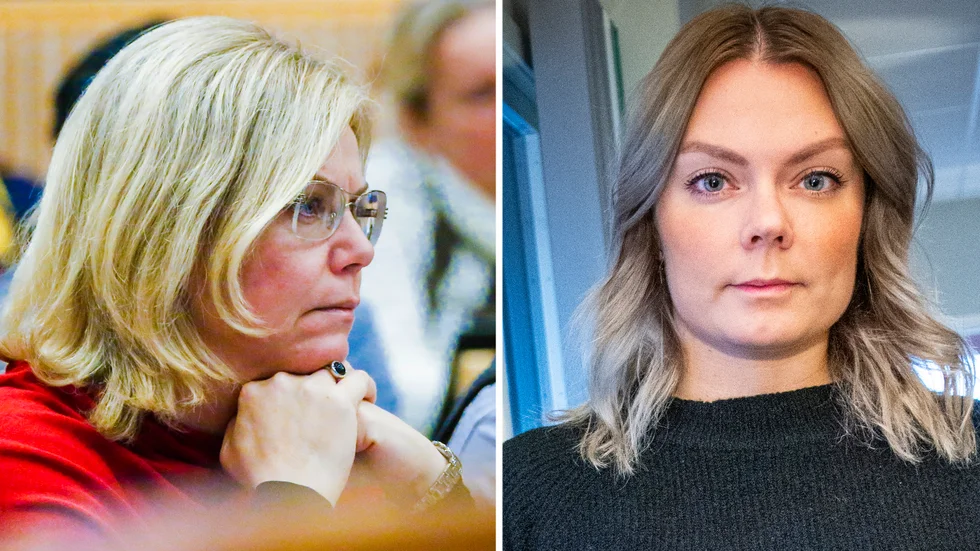 S-medlemmen Nadja Ståhl försvarar Lenita Ericson i kommunalrådsstriden. "Nadja verkar vara en kraft för S. Jag önskar av hela mitt hjärta att hon blir kvar i partiet", säger Lenita Ericson.