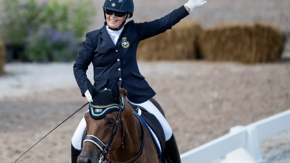 Louise Etzner Jakobsson är nominerad till årets prestation på den årliga ryttargalan.