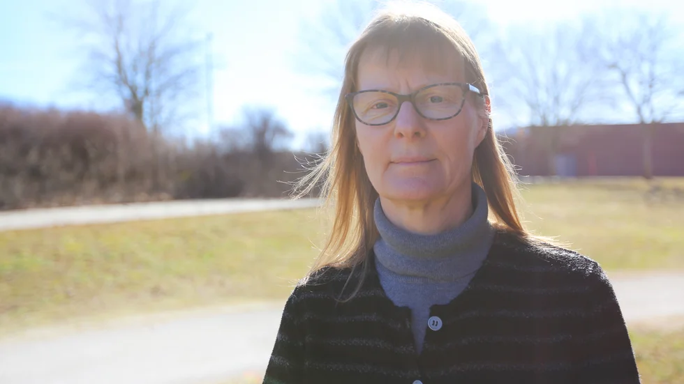 Skogskonsulenten Karin Wågström på Skogsstyrelsen.