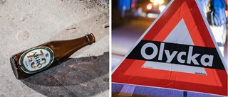 Trafikolycka: Lastbil har vält  