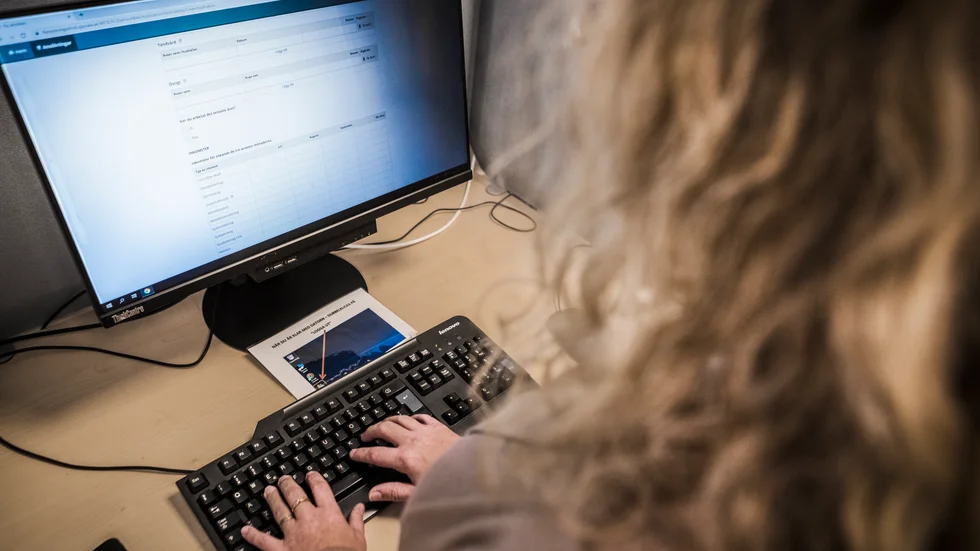 Ett sådant här formulär får de Uppsalabor fylla i som ansöker om socialbidrag.