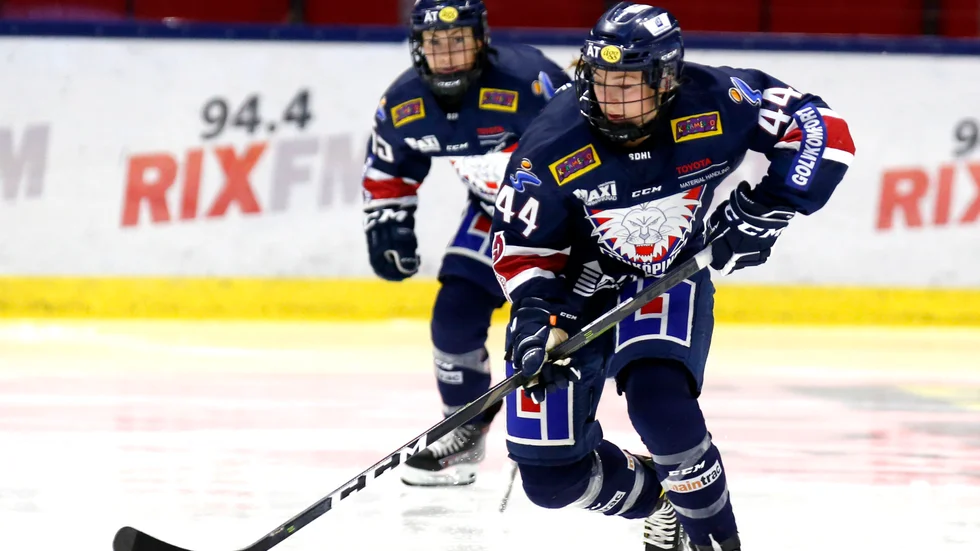 Zoe Hickel gjorde ett av LHC-målen mot AIK.