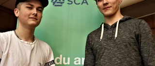 Simon och Robin söker sommarjobb