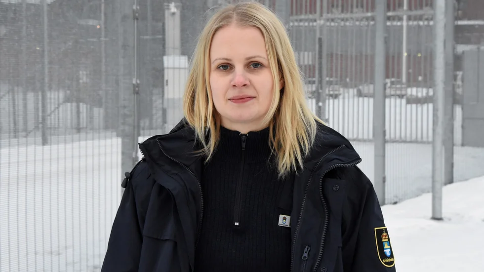 Emelie Välitalo arbetar som kriminalvårdare på häktet i Luleå där hon även har rollen som barnombud. Hon ser bara positivt på samarbetet med Bufff.