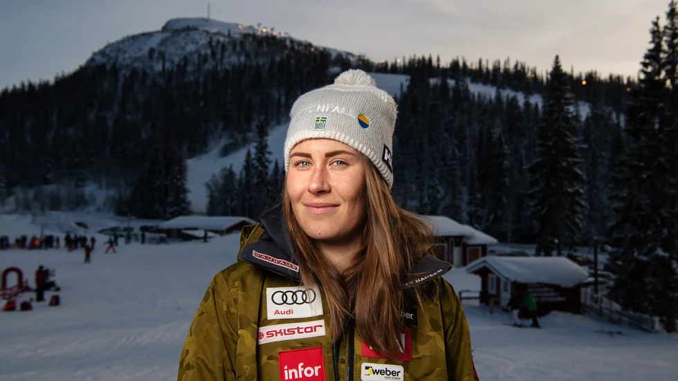 Ylva Stålnacke från Kiruna har valt att lägga skidorna på hyllan.