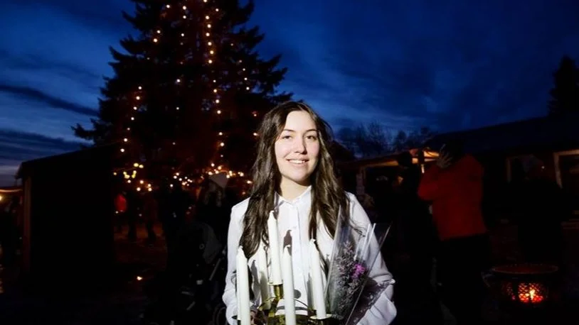 På onsdag kväll får lucia Linah Hässelbäck Nordgren sin krona.