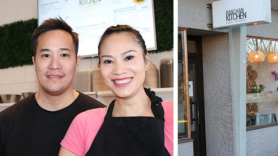 Samboparet Caroline Bui och David Nguyeni den nyöppnade resturangen på Bjälbogatan.