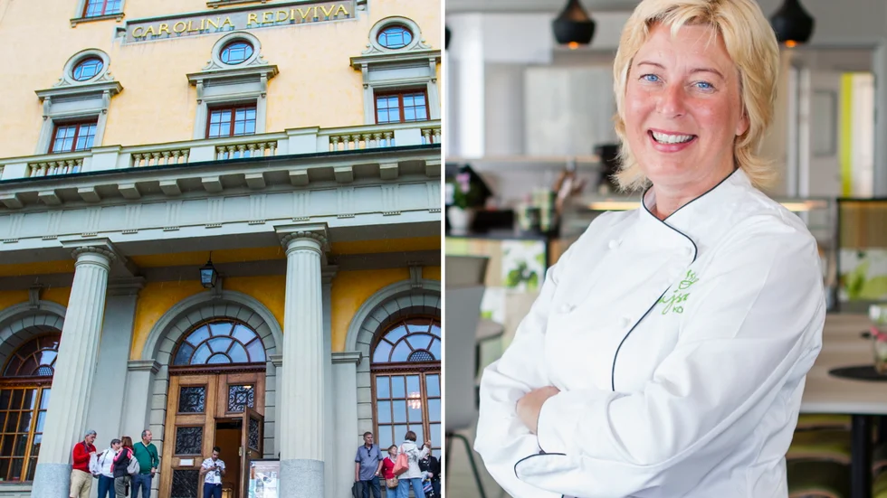 Cajsa Johansson är grundare, ägare och vd på Cajsa´s Kök, som nu öppnar kafé i Carolina Rediviva.