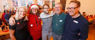 Smakfull julaftonsgemenskap i Domherren