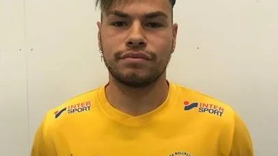 Kevin Gaines gjorde tre mål för Kisa BK i Håkan Sandbergs Minnescup.