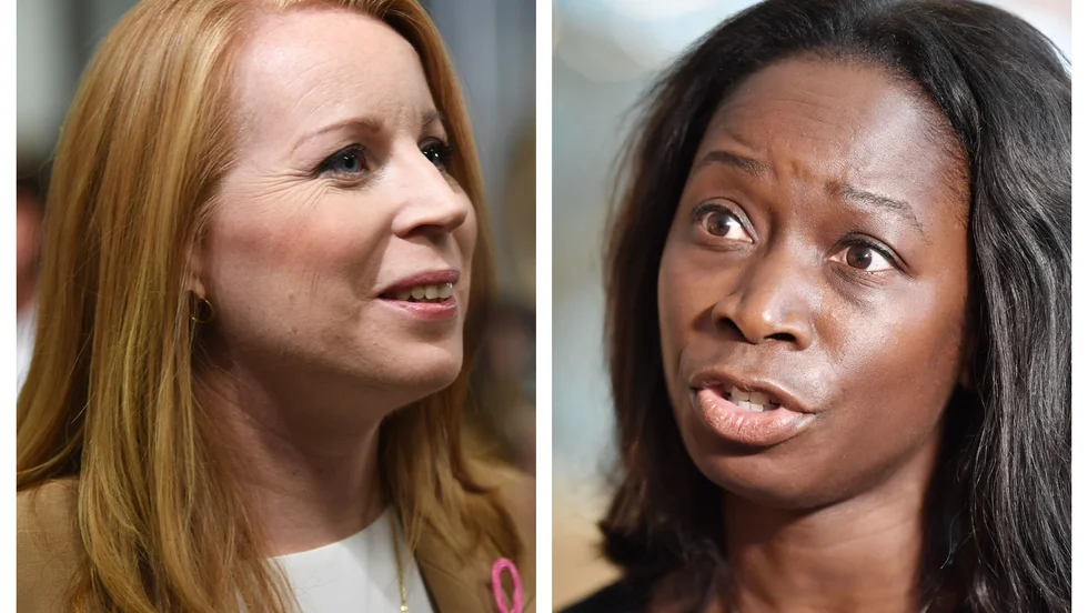 Centern och Liberalerna, här representerade av Annie Lööf och Nyamko Sabuni, bär ansvaret för att utvecklingen i Sverige går åt fel håll, skriver  Benjamin Dousa och Viktor Hedqvistbåda MUF.