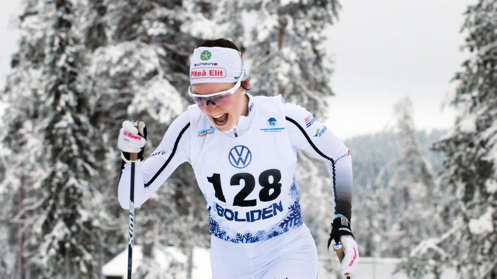Peter Strand t.v. och Sven Asplid t.h. var med all rätt glada efter att ha tagit hem segern i 55-årsklassen på Dubbelkampen i Oskarshamn. 