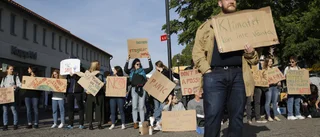 Fridays For Future klimatstrejkade på Öster