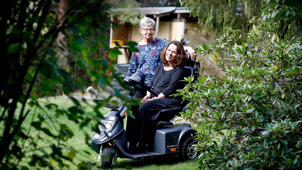 Anna Maschmann och Louise Lidén har diagnosen ms. Sjukdomen i det centrala nervsystemet har påverkat deras liv på olika sätt men i dag utstrålar båda livsgnista och optimism. 