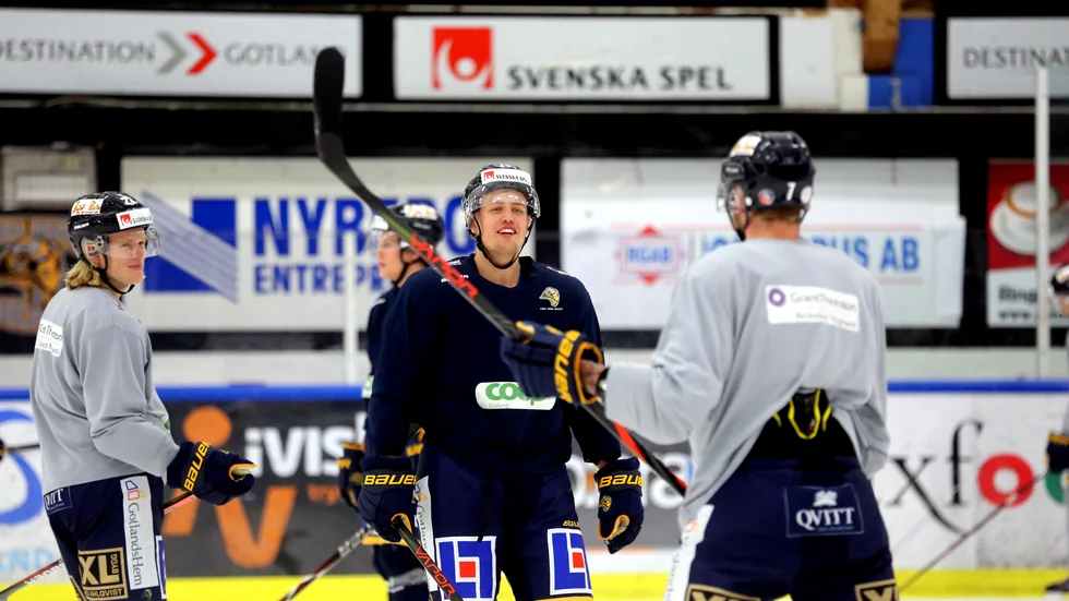 I kväll gör David Lundmark sin andra match för säsongen när Enköping gästar Visby ishall.