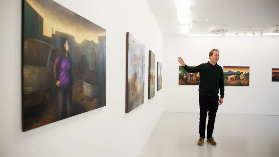 Michael Vågstens utställning "Revelation" visas på Galleri Gotland. Vernissage på lördag.