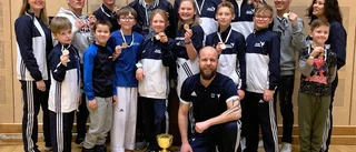 Medaljregn i taekwondo-tävlingen