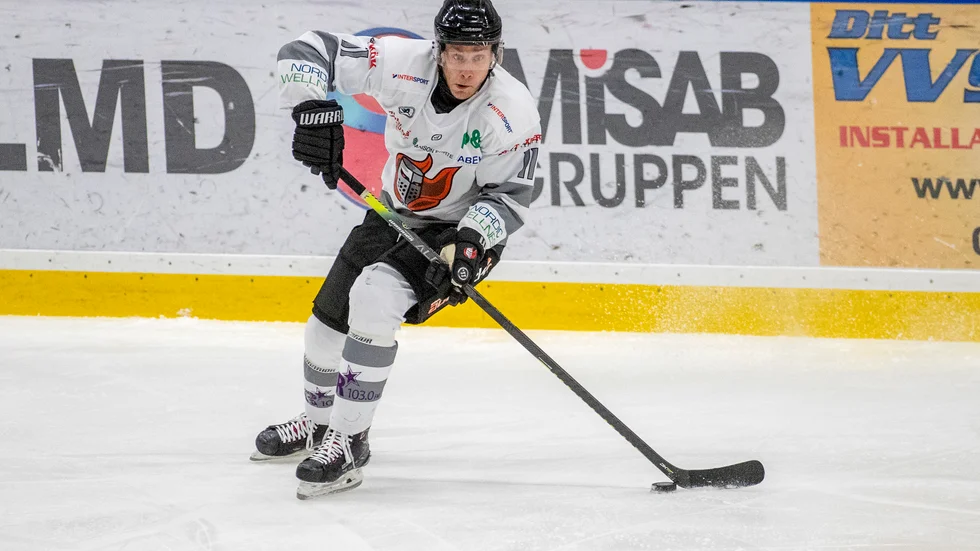 Christian Axelsson gjorde NSK:s enda mål mot Kumla.