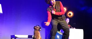 Galen mix av humor, sorg och glädje