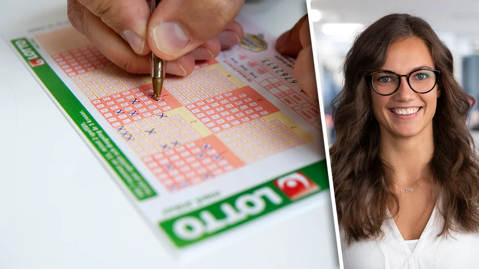 "Slumpen är verkligen oförutsägbar", säger Natalie Wallin på Svenska spel.
