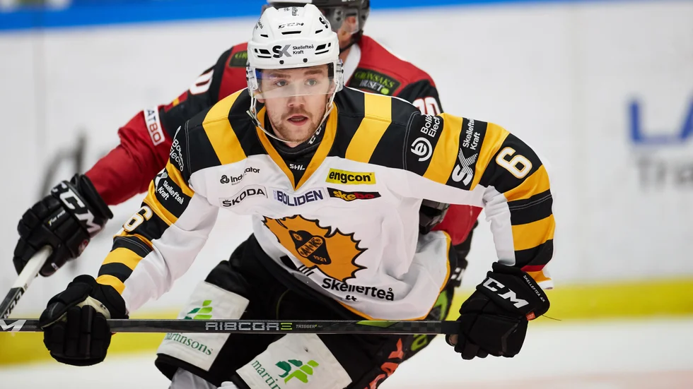 Filip Berglund byter Skellefteå mot Linköping. Arkivbild.