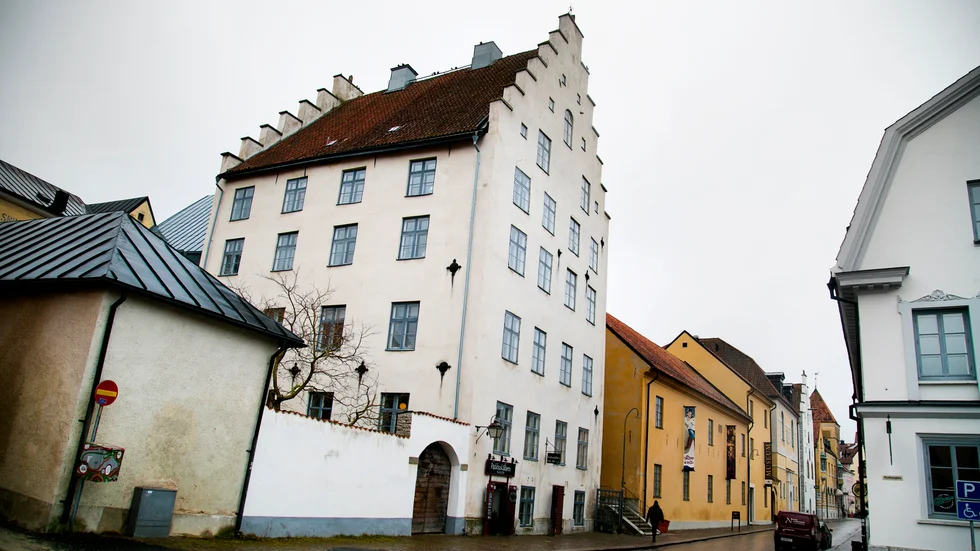 Liljehornska huset på Strandgatan i Visby kan vara Sveriges vackraste byggnad genom tiderna.