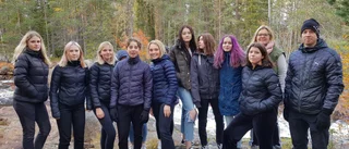 Sjulnäselever lär sig allt om skogen