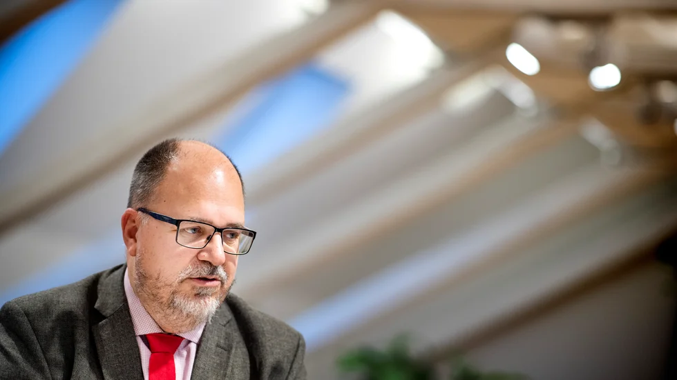 LO:s ordförande Karl-Petter Thorwaldsson.